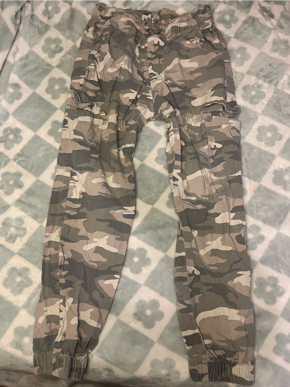 abercrombie kids Camo Jogger Pants